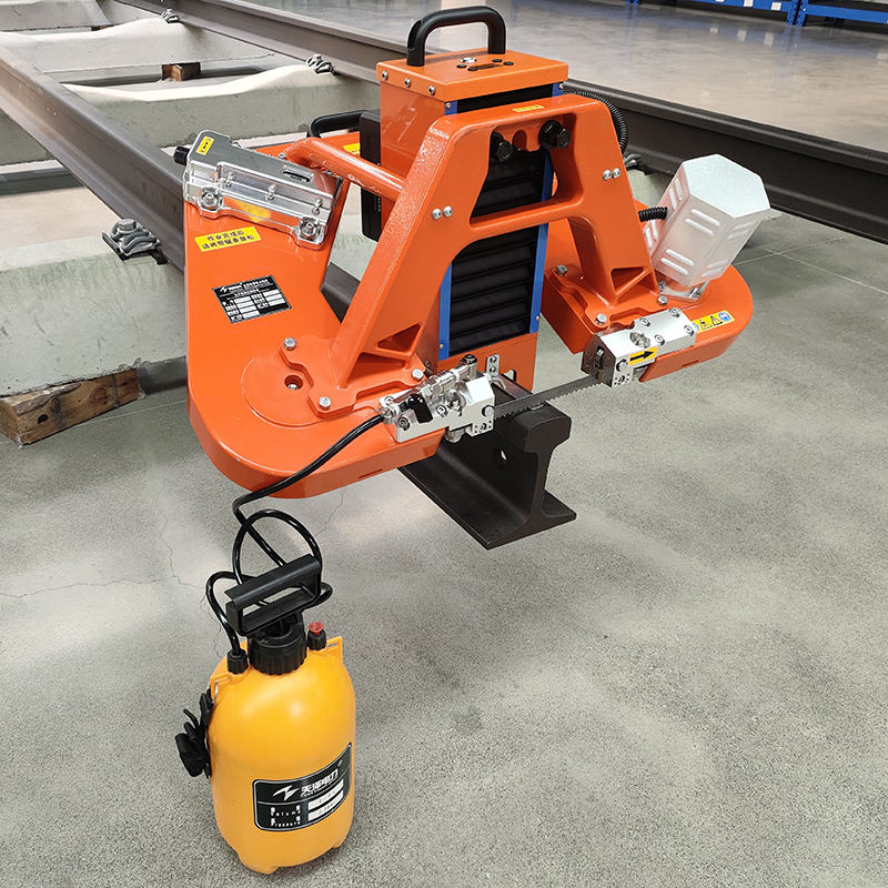 BRC-75B Automatic Cordless Rail Saw Battery-powered Rail Cutter for ...