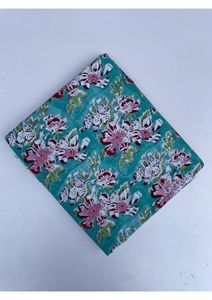 Tissu en voile de coton pur 100% tissé à la main en Inde, imprimé au bloc, magnifique motif Bagru, pour usage textile domestique - Product Image 3