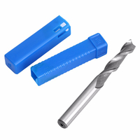 XCAN — fraise en carbure de tungstène à 4 cannelures, routeur en spirale avec 4/5/6/8mm, outil de gravure CNC, 100mm de Long