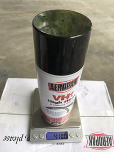 Aeropak बहुत उच्च गर्मी तापमान प्रतिरोधी स्प्रे पेंट मैट काले कैलिपर इंजन पेंट - Product Image 5