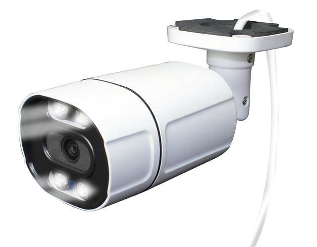 5MP 30fps PoE Security IP Camera, True Full Color,F1.0 Super Aperture, Human Motion Detection,Built-in Mic,Outdoor,Full Metal