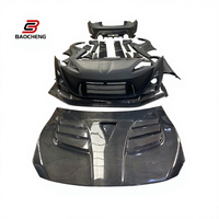 Kit carrosserie style VRS pour Toyota GT86 Subaru BRZ 2012-2015 fibre de carbone/FRP pare-chocs avant diffuseur arrière jupes latérales capot d'aile