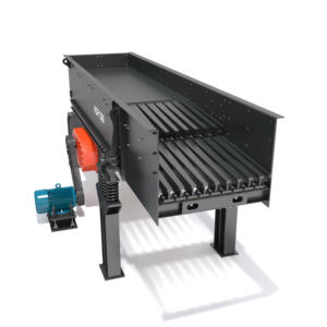 खनन कार्यों में कुशल प्राथमिक पेराई के लिए भारी शुल्क वाली ग्रिज़ली फीडर 22kw मोटर - Product Image 2