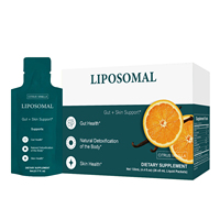 Compléments Quotidiens LIPOSOMAL Soutien Intestinal + Peau Formule Entièrement Naturelle Peau Cheveux Ongles Santé Intestinale Santé Naturelle de la Peau OEM/ODM 130ml