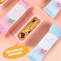 Halal Groothandel Gebakken Zoete Prebiotische Proteïne Fruit Noten Cereal Bar 128g Doos Gezonde Exotische Snacks Bulk