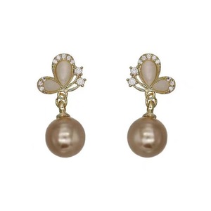 Pendientes colgantes <span class=keywords><strong>de</strong></span> perlas <span class=keywords><strong>de</strong></span> <span class=keywords><strong>mariposa</strong></span> para mujer, pendientes <span class=keywords><strong>de</strong></span> gota <span class=keywords><strong>de</strong></span> fresa Rosa elegantes <span class=keywords><strong>de</strong></span> circón, joyería <span class=keywords><strong>de</strong></span> boda, pendientes <span class=keywords><strong>de</strong></span> moda - Product Image 6