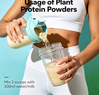 Poudre Protéinée Instantanée Personnalisée ODM/OEM pour Adultes, Riche en BCAA 250g, Boost de Protéines pour l'Endurance Physique Quotidienne, Saveur Vanille