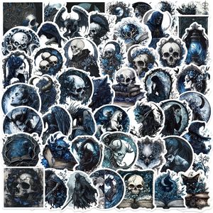 50 Pegatinas de Graffiti de Arte Gótico Oscuro de Dibujos Animados para Decoración de Botellas y Teléfonos, Pegatinas de Pintura de Fantasmas y Demonios - Product Image 1