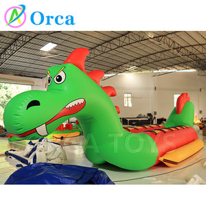 Inflables para Deportes Acuáticos, Bote Inflable Gigante con Forma de Dragón de 97 cm, Bote Inflable con Forma de Dinosaurio, Bote Disco Remolcable, Botes Banana Gigantes - Product Image 2