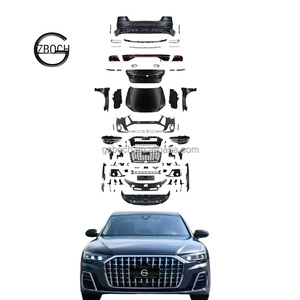 Kit de Carrocería <span class=keywords><strong>A8</strong></span> D4 a D5PA para Audi <span class=keywords><strong>A8</strong></span> 2011+ a <span class=keywords><strong>2023</strong></span>+ D5PA Horch, Kits de Carrocería Delantera y Trasera, Parachoques, Capó, Faros Delanteros y Traseros <span class=keywords><strong>A8</strong></span> - Product Image 1