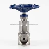 Válvula de aguja forjada de alta presión con NPT hembra (volante) Acero inoxidable 316