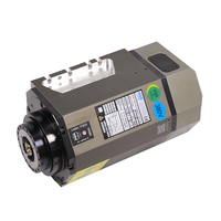 Moteur de broche à changement d'outil automatique HQD PM synchrone 5 axes 18Kw HSK63F pour machine de centre de travail CNC GDL65Y-HSK63F-15Z/18