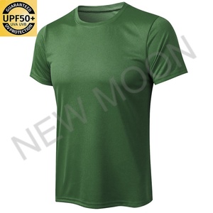 Camiseta Clásica de Alta Calidad al por Mayor, Cuello Redondo de Poliéster, Camiseta Blanca Lisa Transpirable, Camiseta Lisa de Algodón para Hombre - Product Image 2