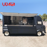 Chariot de nourriture au Design moderne, camion de café de Restaurant Mobile entièrement équipé, camions de restauration rapide électriques avec cuisine complète