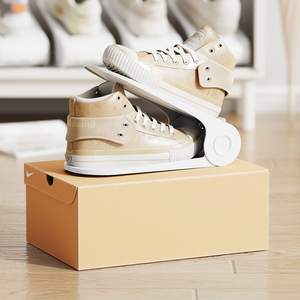 Wholesale 2 Pack Space-Saving Storage Organizer with Slots Adjustable Home Double Layer <strong>Shoe</strong> <strong>Holders</strong> for Closet Storage - Product Image 2