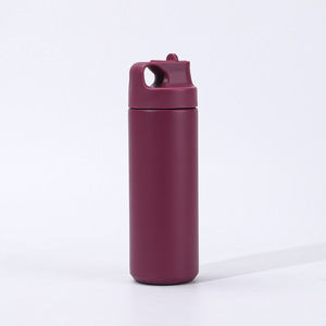 Taza de Café Aislada de Acero Inoxidable 304 con Pajita |   Diseño de Doble Bebida - Product Image 1