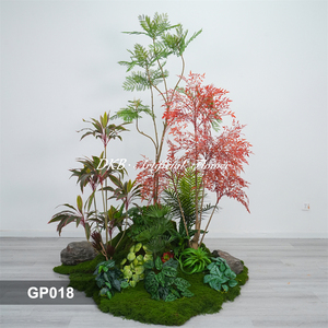 Decoración de Plantas Artificiales para Oficinas, Paisajismo de Interiores, Instalación Suave de Plantas Verdes, Diseño de Espacios Interiores Verdes - Product Image 2