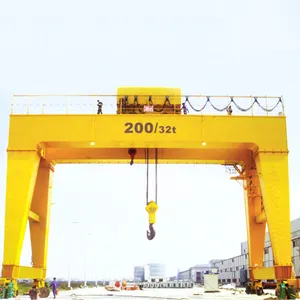 Hot Sale Port Using 10t Box Type Double Beam Gantry Crane With Magnet