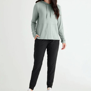 Tissu flexible drapé lourd Douceur hallucinante Sweat à capuche en viscose de bambou de qualité supérieure personnalisé avec cordon de serrage - Product Image 4