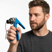 Pièces de rechange pour la sécurité incendie, tête de valve en laiton pour extincteur portable