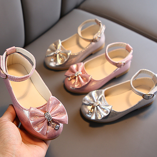 Новинка 2020, детская повседневная обувь для мальчиков и девочек с милыми конфетными бантами, детская танцевальная обувь оптом