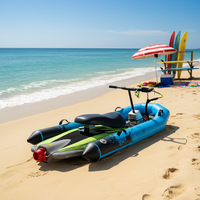 Planche de surf électrique 48V la plus vendue, jet ski, bateau avec matériau EPP, 2 places, capacité de charge 0-150 kg et sac de surf inclus