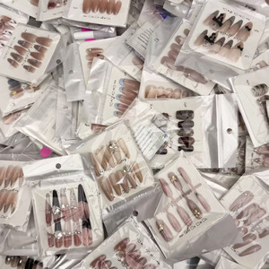 Boîte mystère de 10 <span class=keywords><strong>faux</strong></span> ongles ABS de haute qualité, livraison aléatoire, tendance, prix usine - Product Image 4