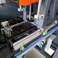Máquina de Limpieza de Esquinas de Ventanas de PVC UPVC, Controlada por PLC CNC, con Certificación CE, Marca Glorious Machinery, 380V/220V
