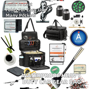 Organizador de Equipos para Asiento Delantero de Coche, Resistente al Agua, Estilo Táctico, con Portavasos, Sistema Molle - Product Image 2