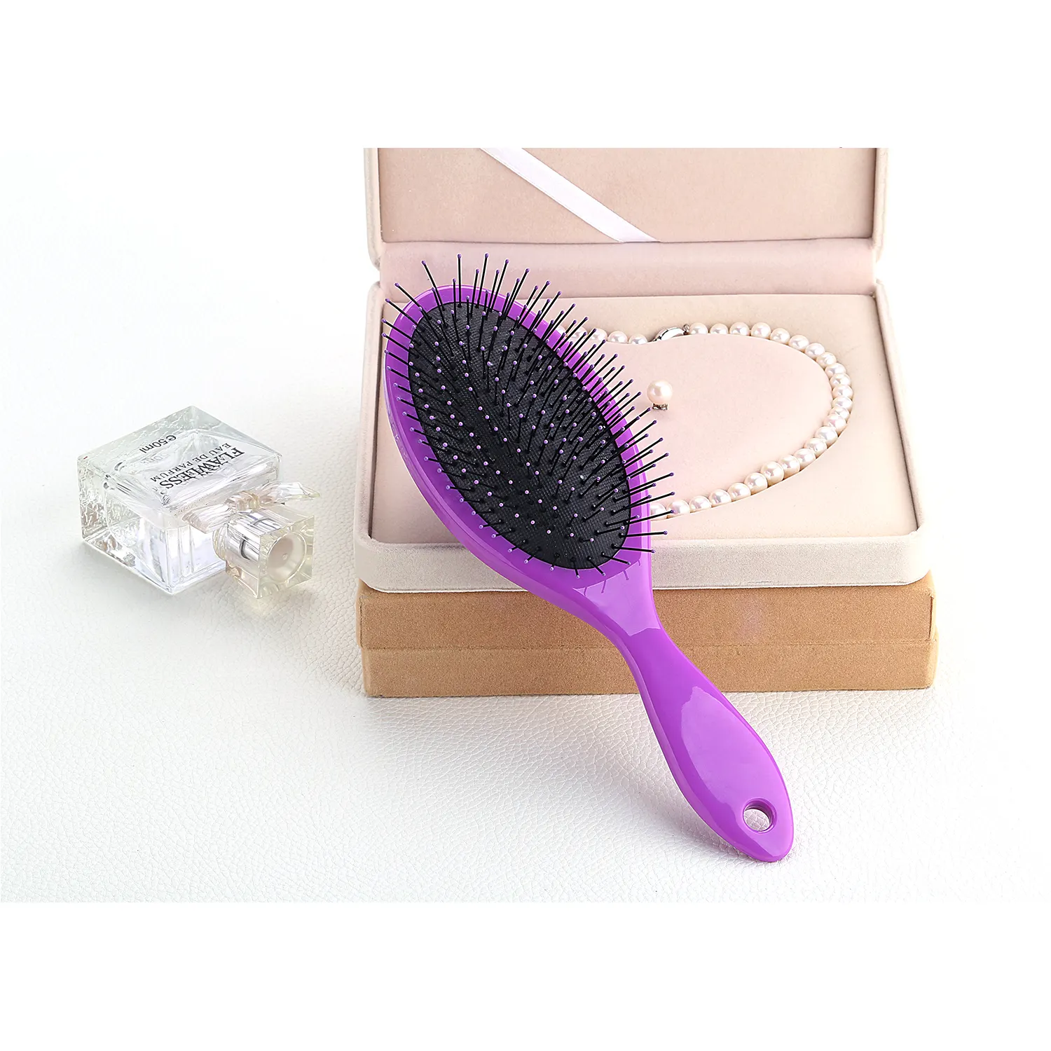 Custom hair comb and brush logo detangle brush hair comb