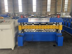 Hai Lớp hình thang kim loại tấm thép máy tấm ngói máy men cựu tr4 maquina aluzinc mái máy - Product Image 6