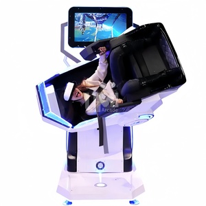 Thời trang 360 độ xoay 9D VR ghế chuyển động 9D rạp chiếu phim thực tế ảo mô phỏng chuyến bay VR thiết bị trò chơi - Product Image 2