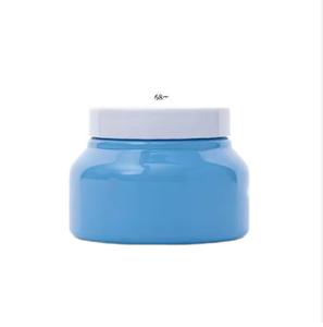 Envase Cosmético Redondo de Plástico Azul de 250 ml con Tapa de Rosca, Material PP - Product Image 3