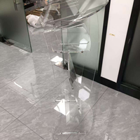 Podium de présentation de luxe personnalisé en acrylique écologique de 12 mm, portable, anti-rouille, autoportant, pour églises, poli