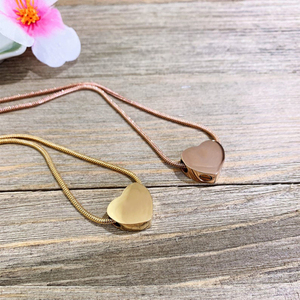 Collana Mini Urna a Cuore CYNYA per Ceneri - Gioiello Commemorativo Personalizzabile per Cremazione, Regalo per i Propri Cari - Product Image 3