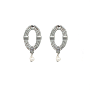 Pendientes de Moda con Perlas, Acero Inoxidable 316L, Baño de Oro PVD, Resistentes y Sostenibles - Product Image 2