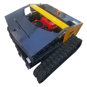 EPA Robot Remote Control Mini Tipe Crawler Mesin Bensin Mesin Pemotong Rumput