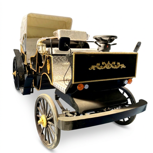 Véhicule de transport spécial ZHENDA en promotion : Voiturette électrique sans chevaux pour visites touristiques, design royal européen, construction en acier Q235B, 40 km/h - Product Image 1