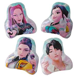 Ballons en aluminium K-pop Demon Hunters pour décorations de fête d'anniversaire pour enfants, thème anime, célébration, <span class=keywords><strong>Air</strong></span> Globos - Product Image 4