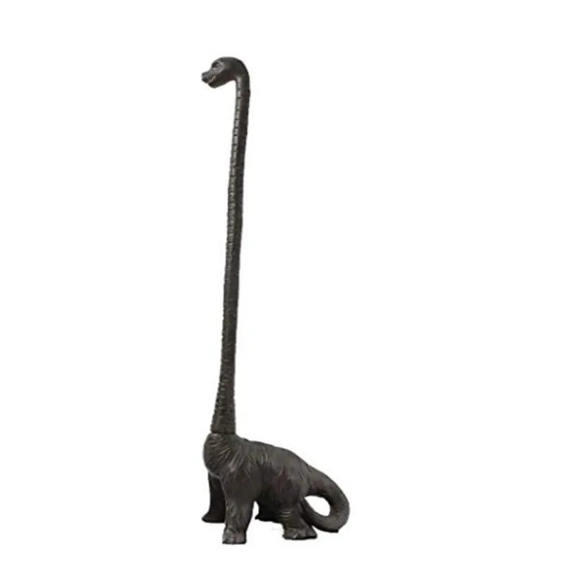 鋳鉄ロングネック恐竜ペーパータオルホルダー
