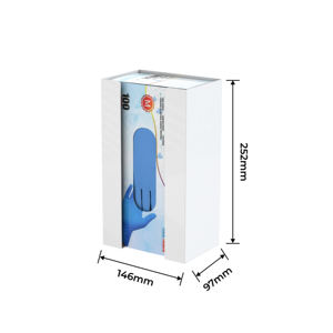 FANDA CUSTOM DESIGNS OEM/ODM Porte-gants en acier 1 boîte personnalisée en blanc fabriqué à Taïwan - Product Image 6