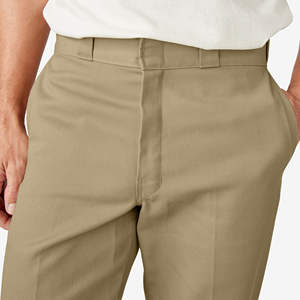 Pantalon de travail léger à jambes droites pour hommes coupe classique tissu Oxford durable 100% coton pantalon de travail pratique conçu pour - Product Image 5