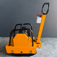Compacteur à plaque vibrante électrique haute efficacité 4KW pour le compactage des sols en grandes surfaces intérieures