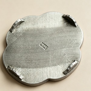 Posavasos de Estaño para Taza de Té, Alfombrilla Aislante de Calor, Accesorio para Ceremonia del Té, Hecho en Dehua - Product Image 3