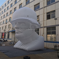 Char militaire gonflable géant de Simulation, modèle de char de décodage, pour décoration d'événements en plein air