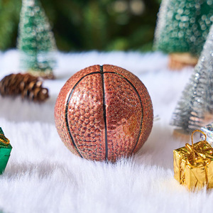 Năm Mới Chất Lượng Tốt Nhất Xmas <span class=keywords><strong>Tree</strong></span> Bóng Rổ Giáng Sinh Tay Thổi Treo Thủy Tinh Trang Trí Đồ Trang Trí - Product Image 4