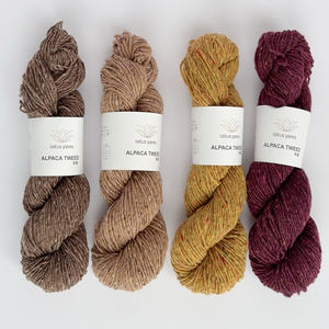 Toptan fiyat Lotus iplikler alpaka merinos tüvit kazak şal için renkli el örgü ipliği - Product Image 2