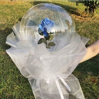 Ballons Bobo en forme de cœur LED multicolores pour la Saint-Valentin, Noël, Pâques, cadeau, jouet, bouquet de fête