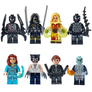 Set de <span class=keywords><strong>Bloques</strong></span> de Construcción Serie Hero, <span class=keywords><strong>2</strong></span> Figuras de 4.5cm de Alto, <span class=keywords><strong>Bloques</strong></span> de Construcción Súper Pequeños - Product Image 4
