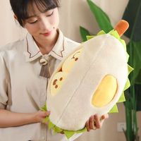 Peluche créative et mignonne en forme de durian, détachable, avec rembourrage en coton PP, pour soulager le stress, cadeau d'anniversaire pour enfants